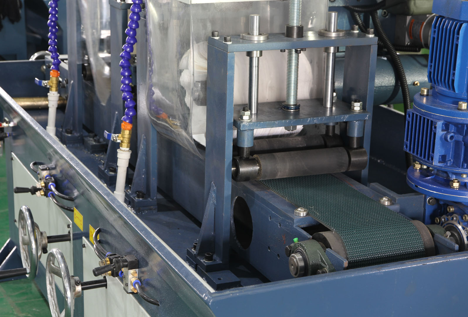 Abrasive Belt Water Grinding Sand Machine 2 Grinding Head Wet Flat Surface