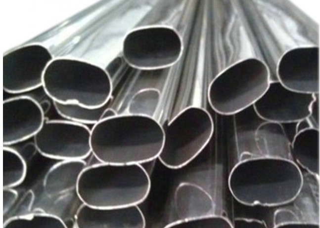 Galvanized Welded Flat Oval Steel Tube 0.2mm-2.5mm S235J S355J