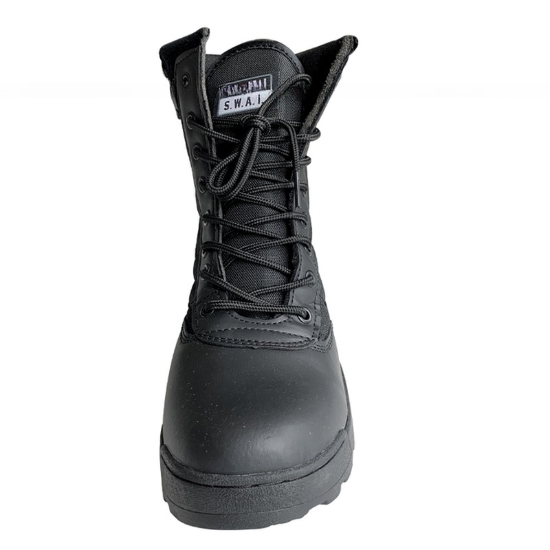 Maximum Safety and Protection Microfiber Leather Boot with Up-Lace Design in Sizes 36-47