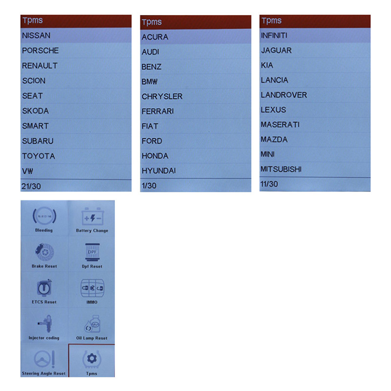 CReader 9081 ABS,SRS systems Launch DIY Scanner CReader 9081 Full OBD2 functions Online up date Oil,EPB,BMS,SAS,DPF,TPMS