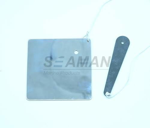 Stainless Steel Daylight Signal Mirror Outdoor Survival SOS Emergency Signal