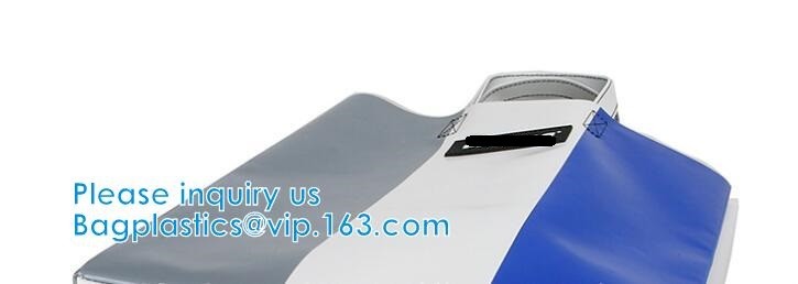 Custom Printing Tear Proof Promotional Bag Washable Handbag Dry Bag Soft Handle Shoulder Bag Pack PVC With Zipper