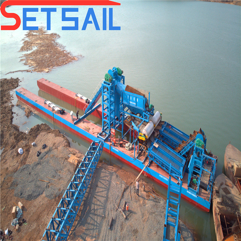 Low Price Chain Bucket Dredging River Sand Machinery for Gold