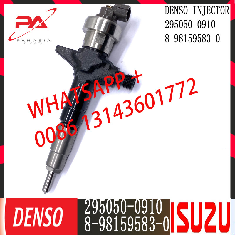 Common Rail Diesel Fuel Injector 295050-1900, 295050-0910, 295050-0911 for ISU-ZU 4JJ1 4JK1 8-98260109-0 8-98159583-0