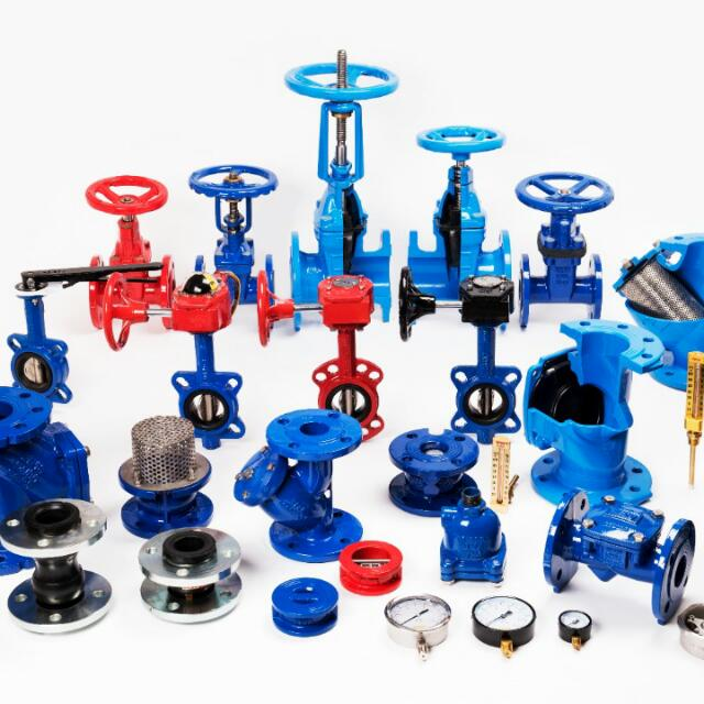 Hydraulic Cast Iron Flange Type Sluice Gate Valve with Rising Stem and Resilient Seat