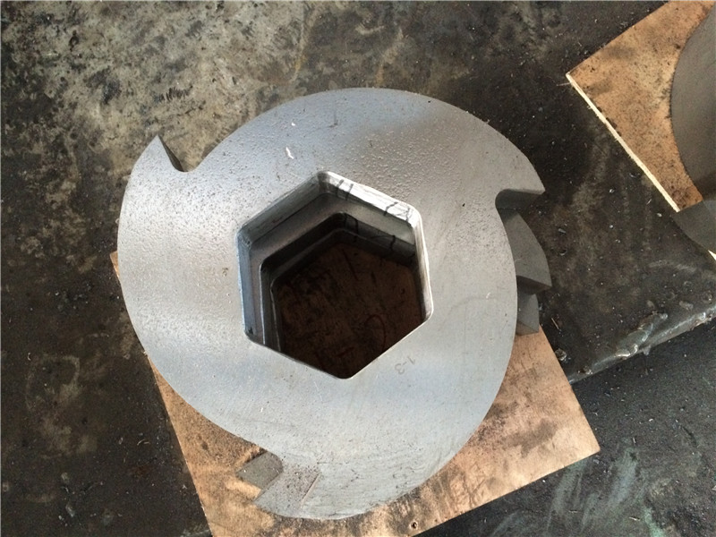 Durable Double Axis Plastic Shredder Blades , 20mm Industrial Shredder Blades