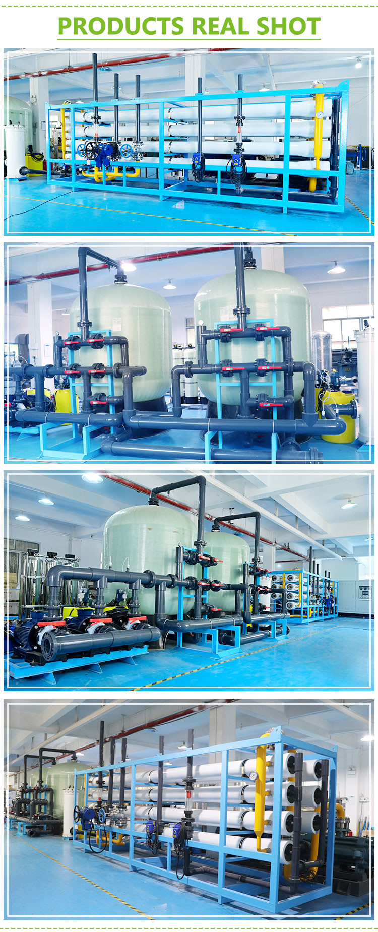 35TPH Sea Water Reverse Osmosis Drinking Water Filter System