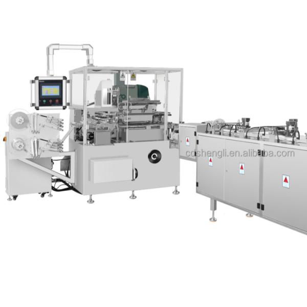 Hot Welding Semi-automatic Horizontal Chocolate Bar Tablets Fold Wrapping