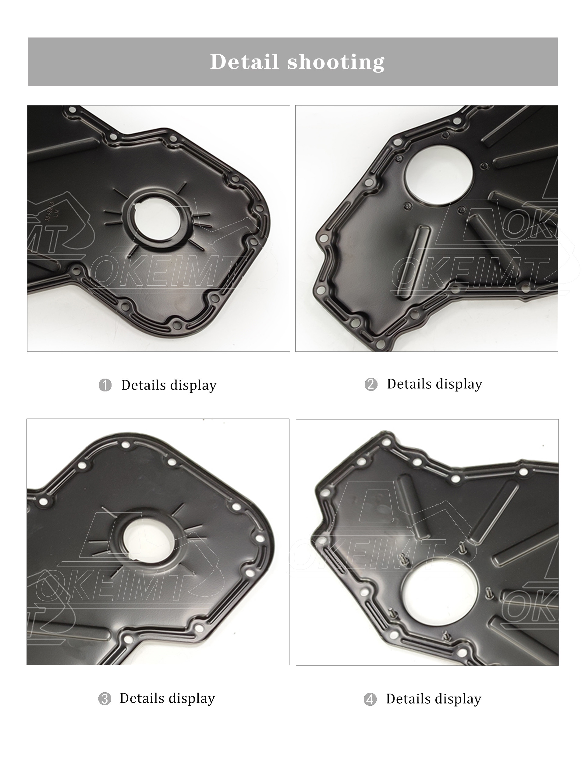 OE-3943813 Engine Gear Chamber Cover For Cummins 6CT