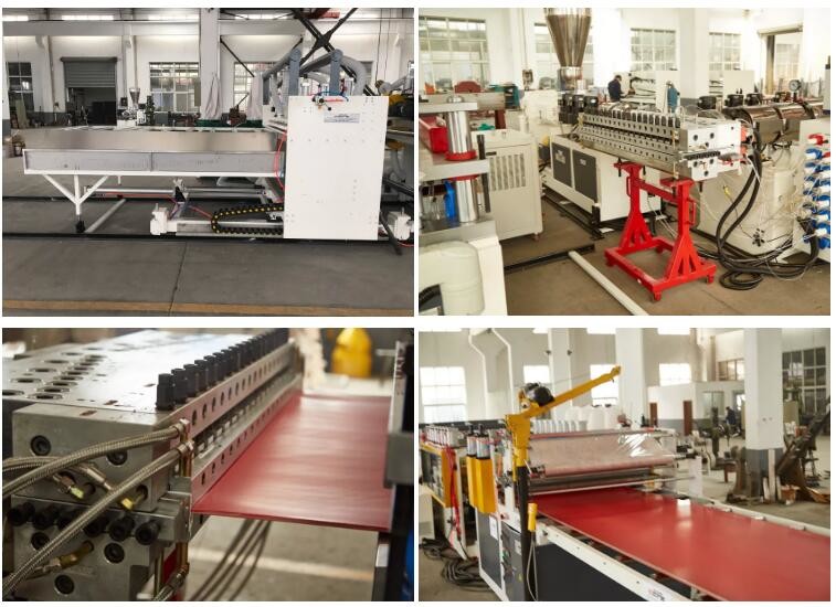 Double Screw WPC PVC Foam Board Machine For Door 1220 - 1600mm