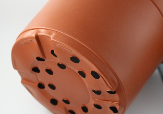 high-quality hydroponic fresh flower pot pp double color plastic flower pot with competitive price.