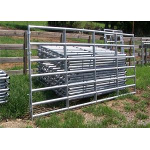  Inter Locking Galvanized Livestock Fence Panels With Caps & Foot Plates Manufactures