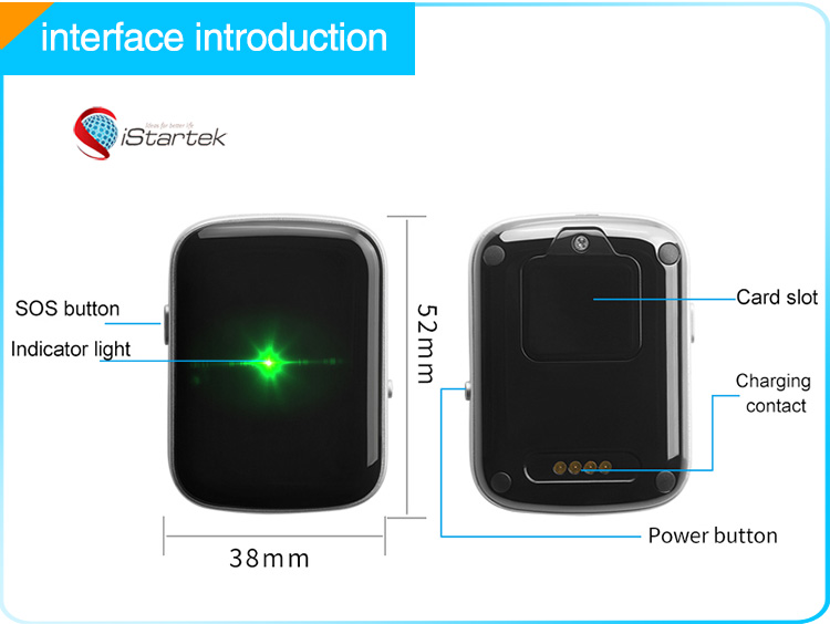 1000M Accuracy Friend Locator Miniature Gps Tracker 1575.42MHz