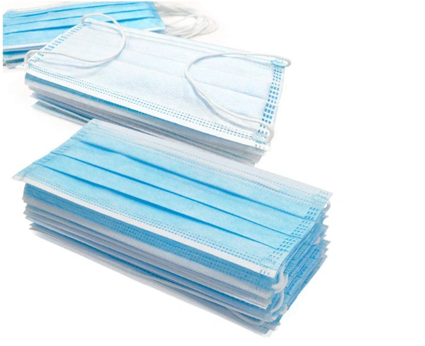 Health Protective 3 Ply Non Woven Face Mask dustproof For Blocking Dust Air