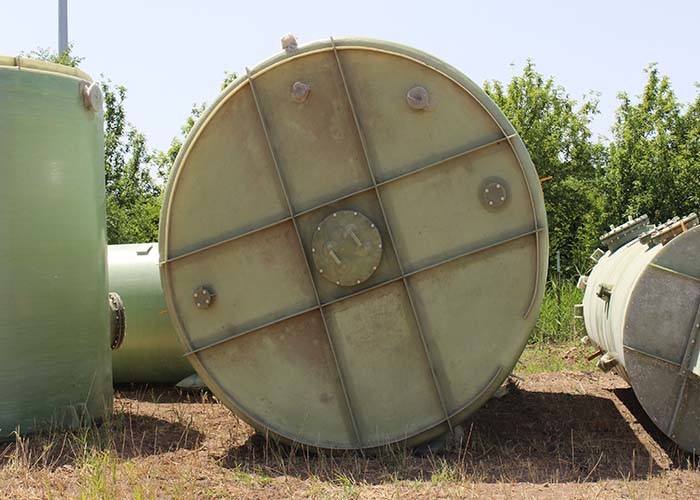 Water Pre Treatment Horizontal Cylindrical Tank Frp 1400mm*2510mm