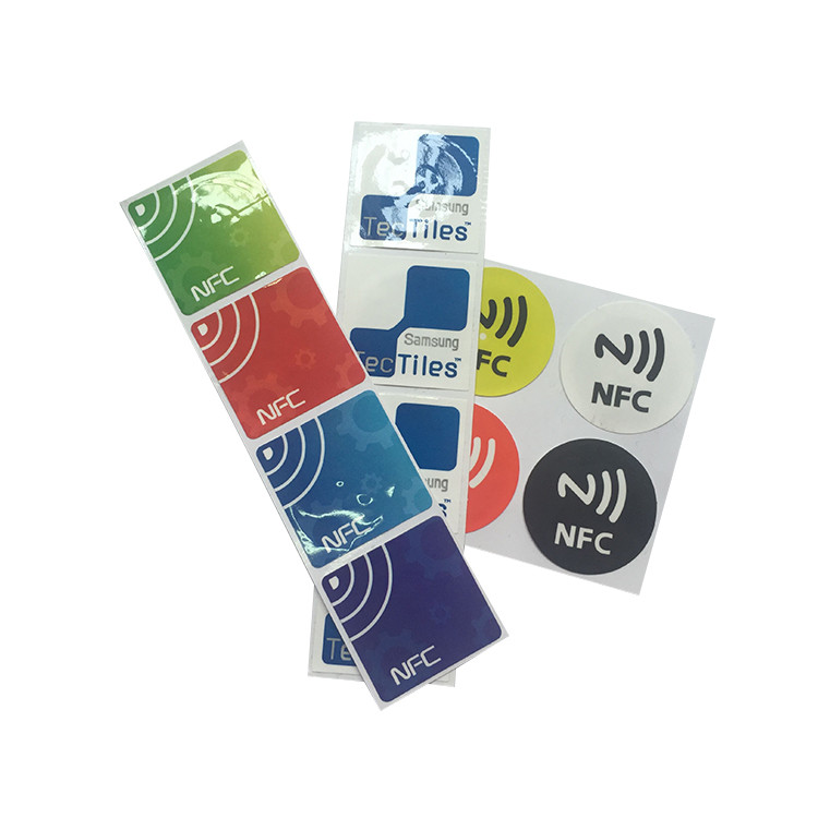 Rfid Rewritable NFC Tags Passive 0.07mm 13.56mhz 215 213 Chip