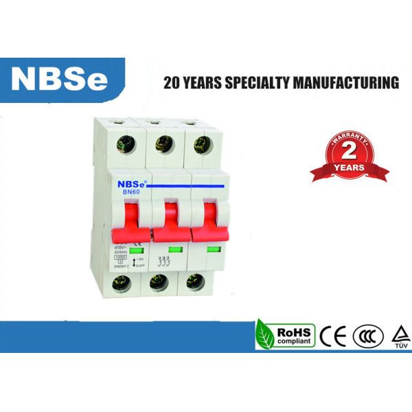 Quality Flame Resistant  10KA Plastic  Mini  C Curve Mcb Circuit Breaker for sale