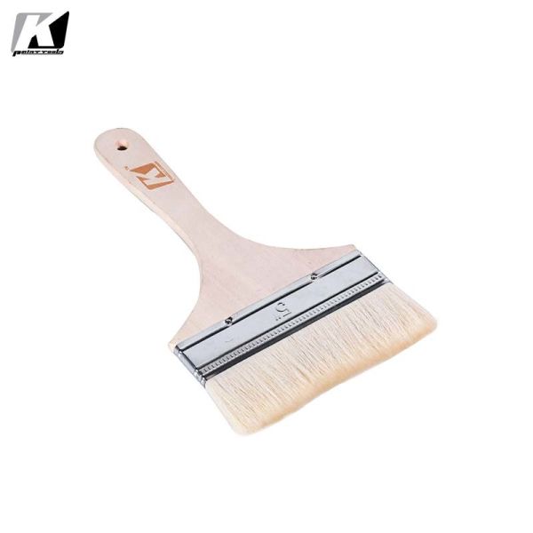 Quality Flat Chip Natural Bristle Paint Brushes 5 Inch Ultraportable for sale