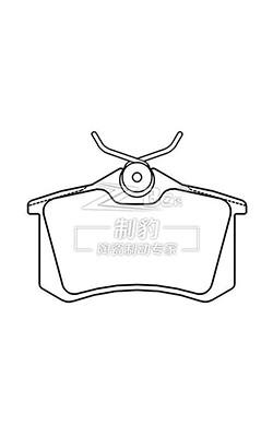 Toyota Front Rear Brake Pad Set ZK-11013 with OEM 04466-12130 for N Series