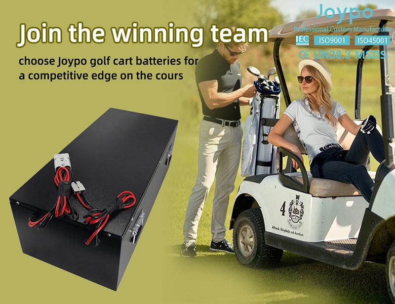 Utility Vehicles Club Car Tempo Lithium Ion Golf Cart Batteries 48V 100Ah customized