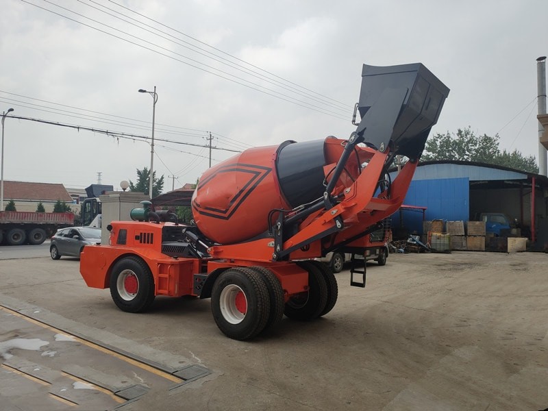 One Year Warranty Mobile Concrete Mixer Elite 4 Cubic Mixer Truck For Cement Mixing 4m3 Concrete Mixer