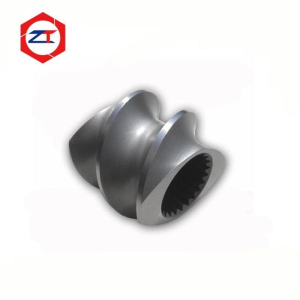 OD 62.4mm Conveying Screw Element Metal Color Corrosion Resistance Compact Size