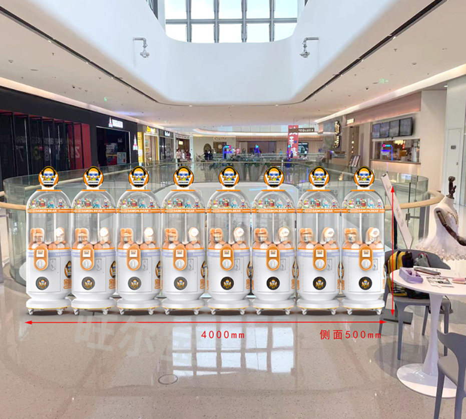 Dreamland Gashapon Machine Manufacturer Customs Capsule Toy Vending Twisted Egg Ball Mini Gacha Gachapon Vending Machine