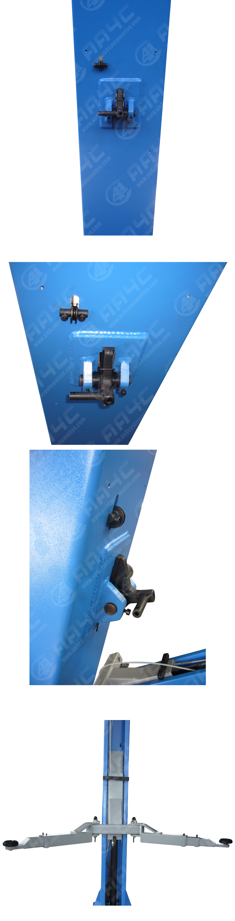 AA4C 4.0T Single pointmanual lock release 2 post car lift AA-2PFP40S