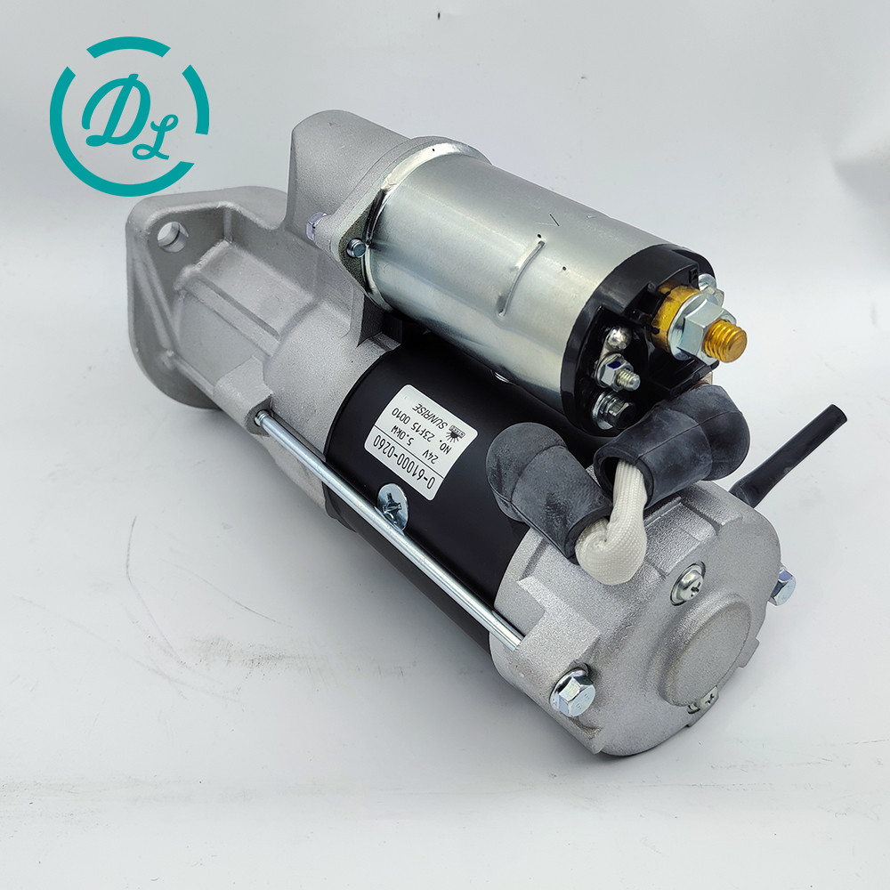 4KW 24V Starter Motor Excavator 8970324640 8913239352 ISUZU 113675