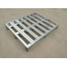 Buy cheap 1200x1000 Stackable Steel Pallets 2 Entry Metal Stacking Pallets from wholesalers