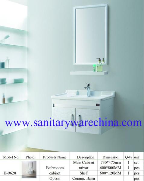 Modern Alunimun Bathroom Vanity/ aluminum alloy bathroom cabinet/Mirror Cabinet
