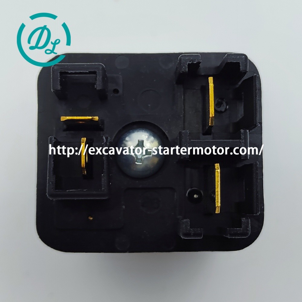 12V Solenoid Valve Coil DH60-7 Excavator Spare Parts 13.6mm*52.2mm