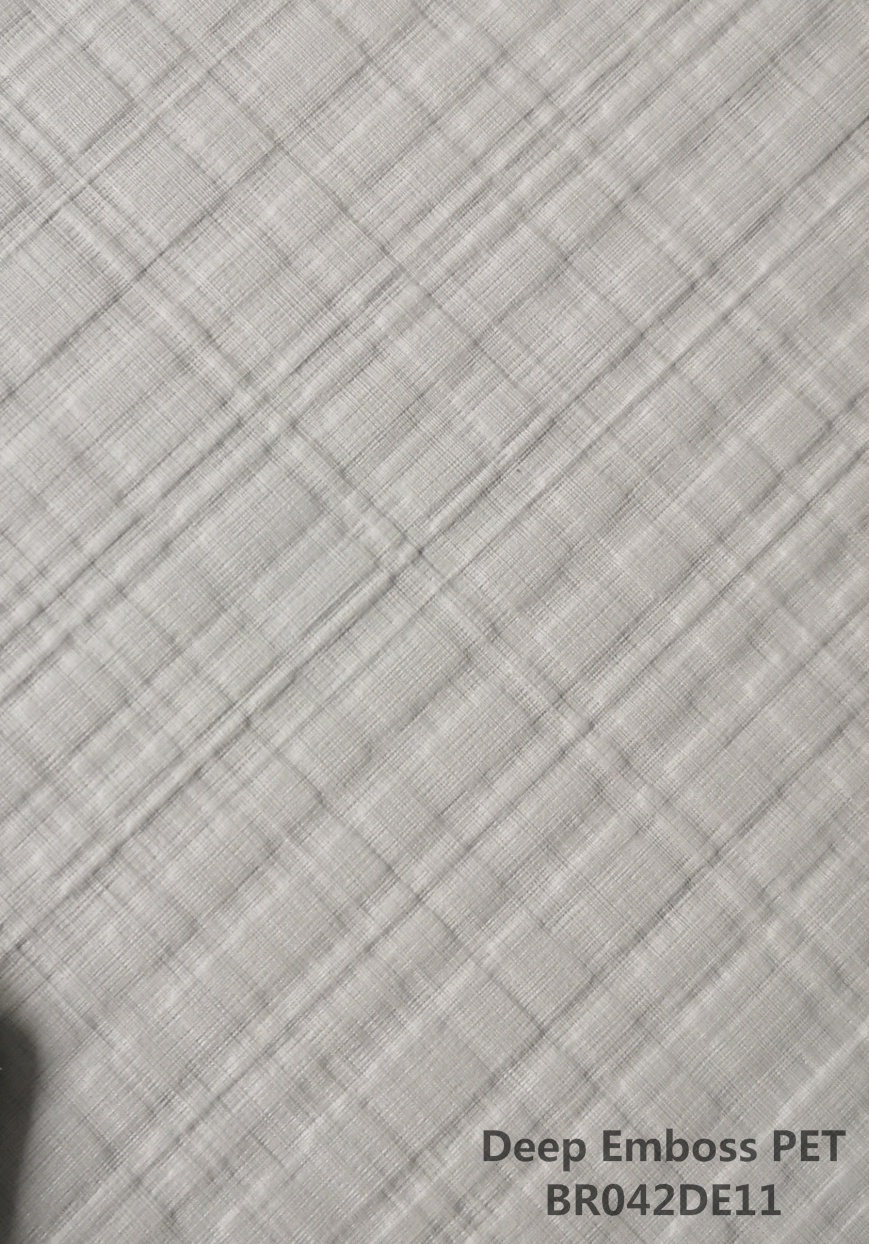 ISO14001 Deep Embossed E0 Uv Coating MDF Wall Panels