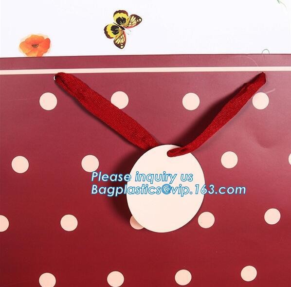 Luxury Paper Gift Carrier Shopping Bag Party Bag with Handles,printed paper carrier bag for apparel shopping bag, bageas