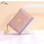 SMALL PURSE LADIES PURSE SHORT STYLE GIRL STUDENT FASHION CARTOON COIN WALLET