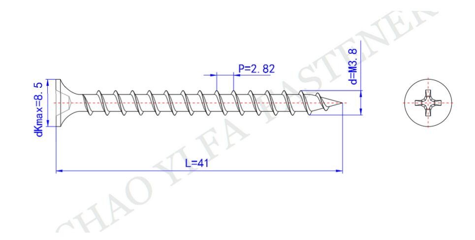Phillips Drywall Stainless Steel Bugle Batten Screws Coarse Thread Hardened
