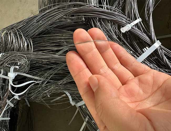 Tanks Reduces Mobility Galvanized Wound Twine Obstacle Mesh