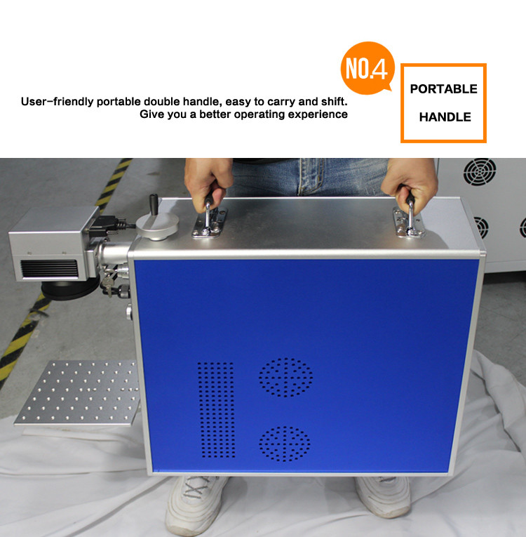 Fiber Laser Marking Machine 20w 30W 50w computer laser cutter engraver metal stainless