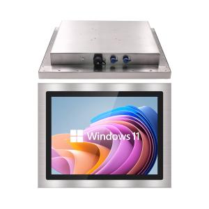 Silver Industrial Touch Screen Monitor With 1280*1024 Resolution Standard VESA