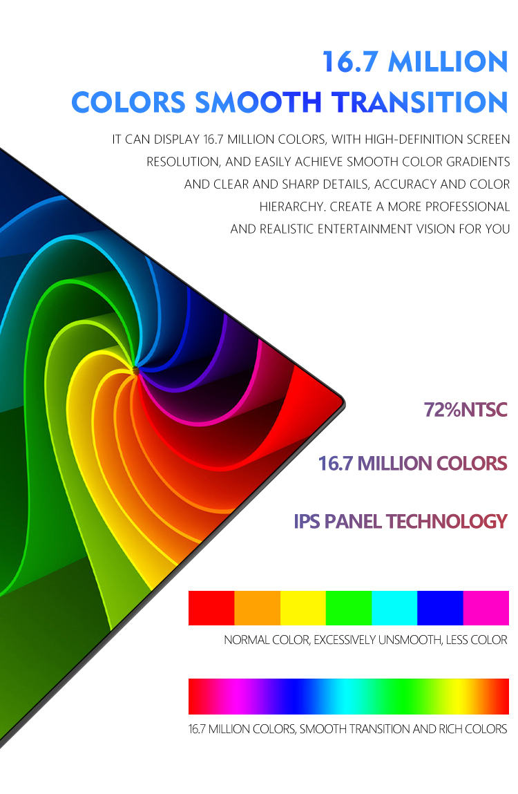 Super Thin Slim Desktop LED LCD Curved Screen Monitor 32'' Full HD With Speaker