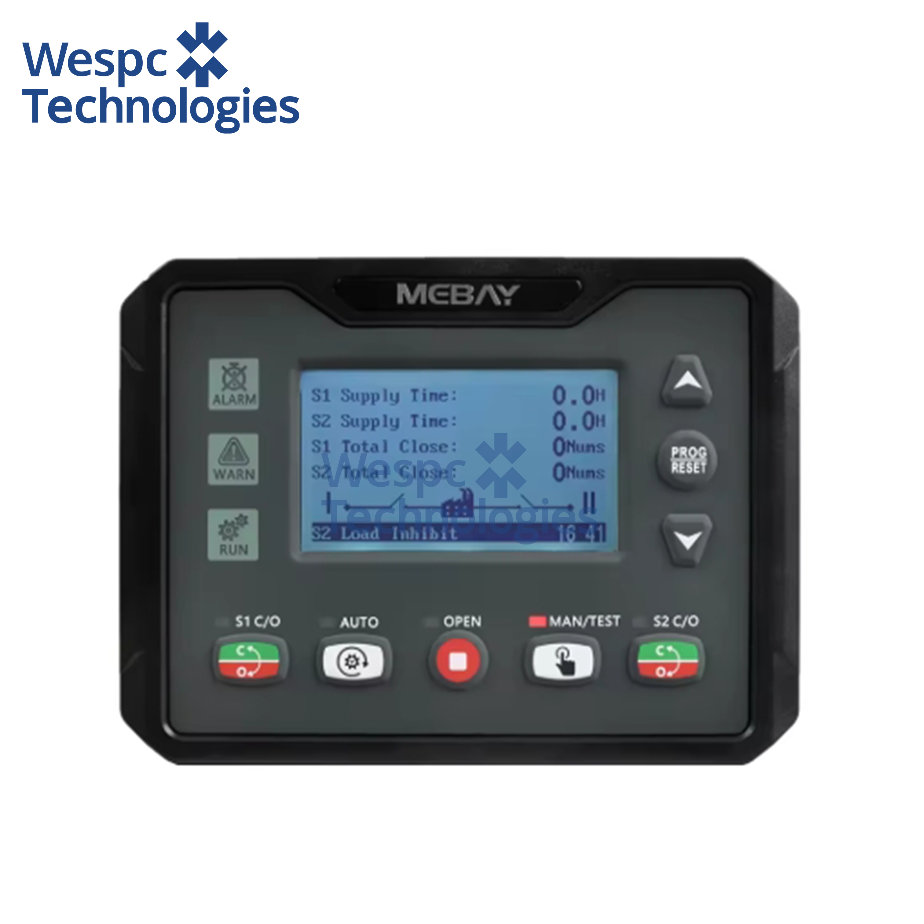 WESPC Original Mebay ATS420R Generator Genset Controller Remote Control Panel