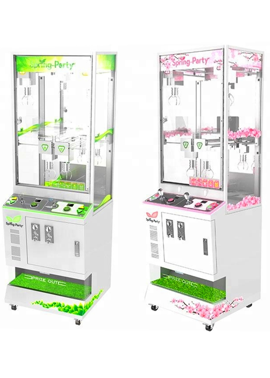 New Design Amusement Vending Machine Crane Toy Two Claw Machine