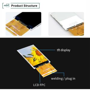 Polcd 300 Brightness 240X320 2.8 Inch Lcd Tft Display ILI9341V Medical LCD