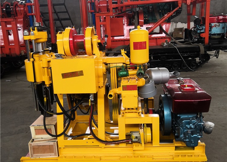 Steel Soil Testing Drilling Machine With 200mm Drilling Hole Diameter GK 200 Engineering Drilling Rig