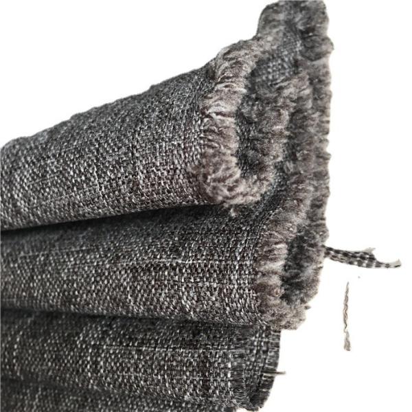 600D Melange Black White Yarn Woven Cationic Oxford Fabric Polyester Imitation
