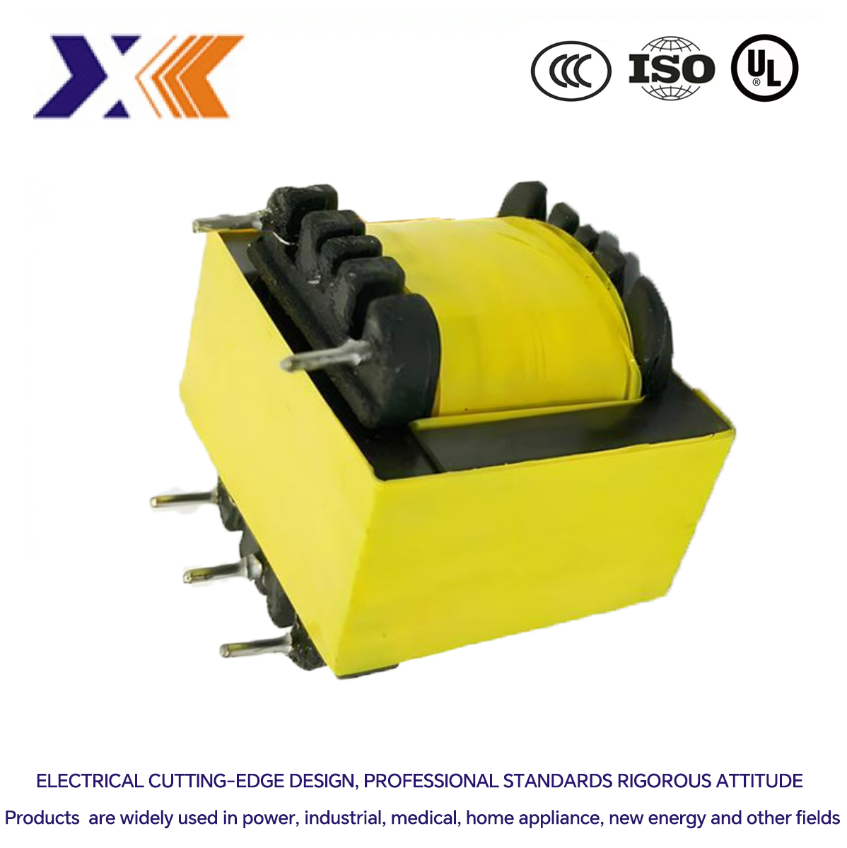 Energy Ei Series Power Transformer Low and High Frequency EI Transformer For Pcb Board