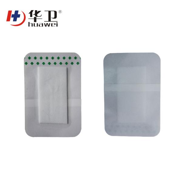 Disposable Clear Adhesive Dressing , Transparent Film Dressing For Pressure