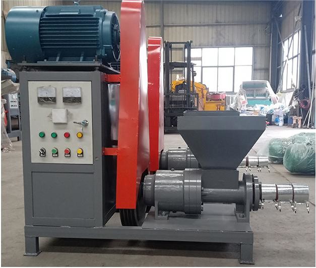 Rod Coal Charcoal Making Machine Briquetting Extruder Forming Press