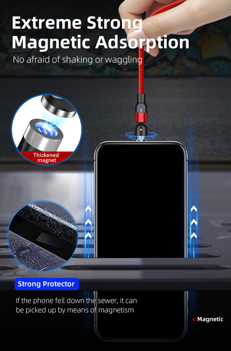 Magnetic USB Charger Cable