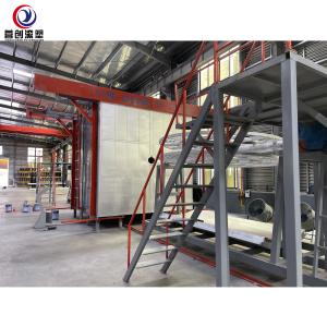 Fabricated Structure 7000L Shuttle Type Rotomoulding Machine